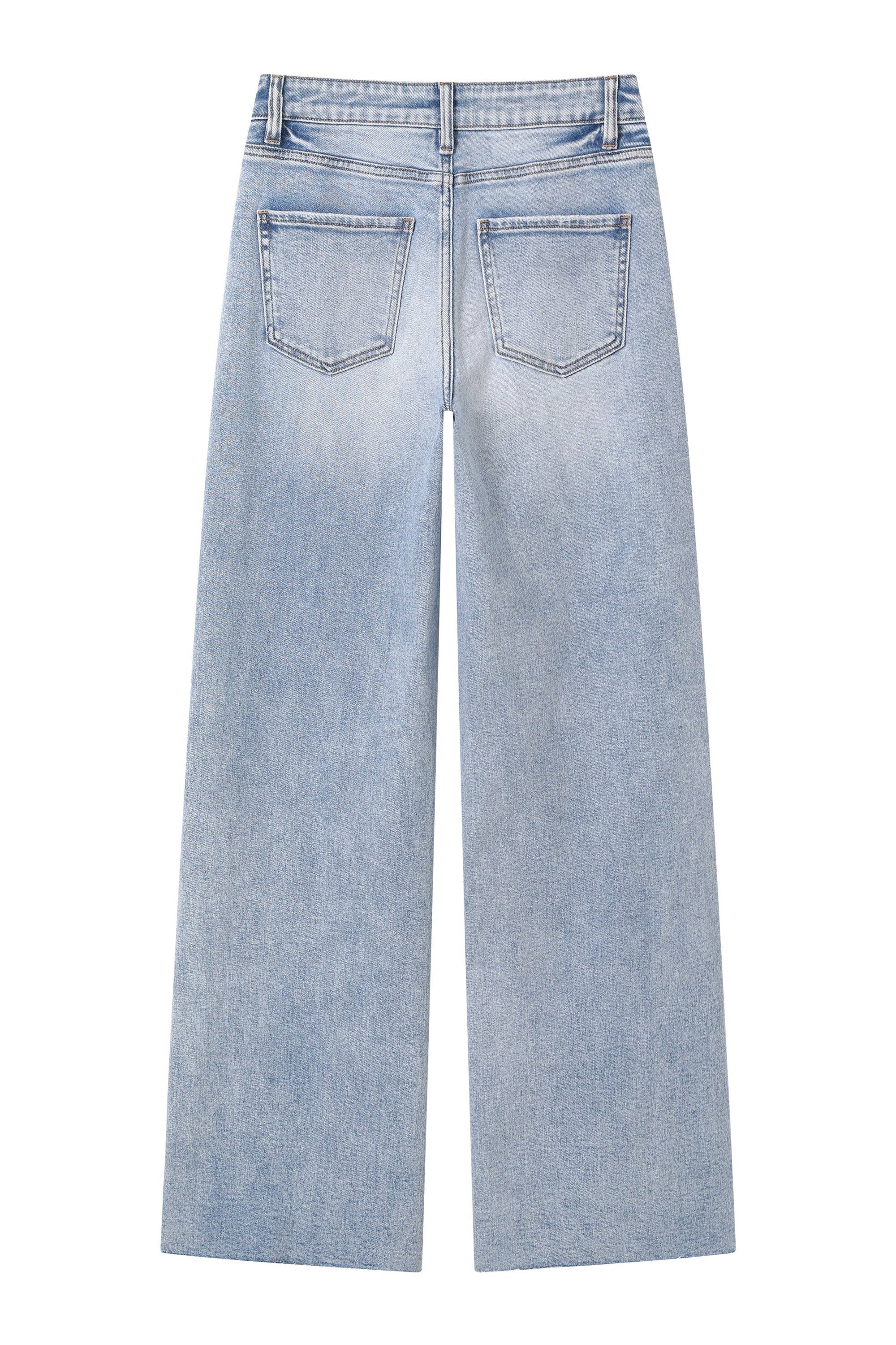 Rafi Raw Hem Jean