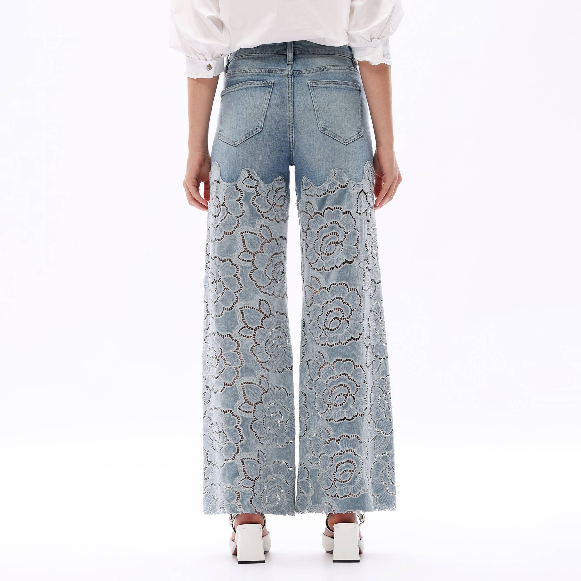 Shia Lace Detail Jeans