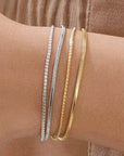 Diana 18K Stainless Steel Bracelet
