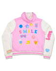 Check It Out Varsity Sweatshirt Jacket