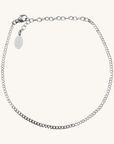 Waterproof Silver Reagan Anklet