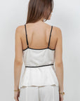 Bryn Contrast Top