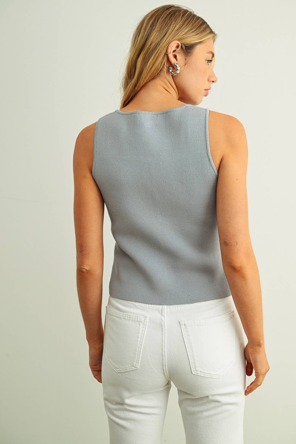 Vanna Knit Vest Top