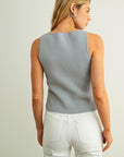 Vanna Knit Vest Top