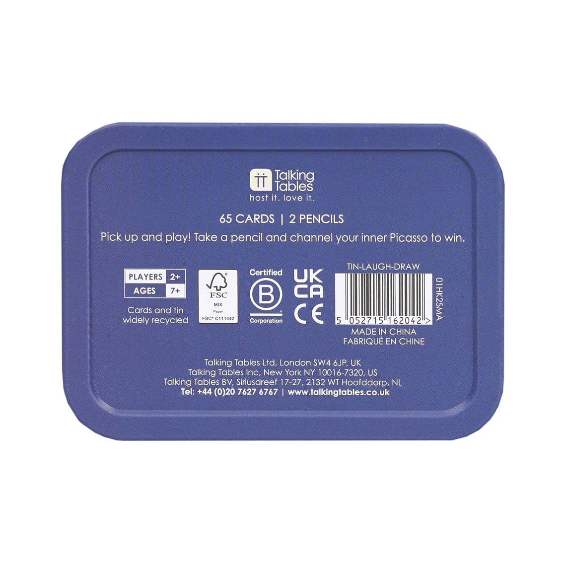 Laugh in a Tin Family Card Games