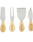 Face to Face Book Box - Cheese Knives - Set of 4