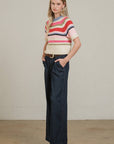 Waverly Knit Short Sleeve Sweater