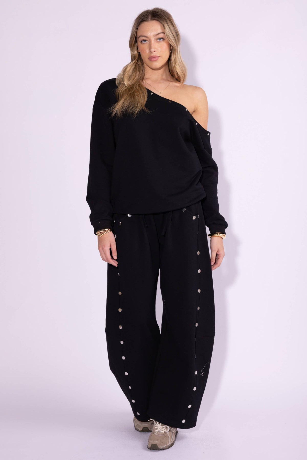 Rebel Heart One-Shoulder Top