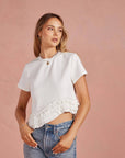 Tatum Ruffle Frill Top