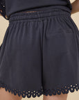 Poppy Eyelet Drawstring Shorts