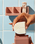 Self-draining Soap Dish - Terracotta - sanitystyle