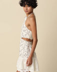 Elara Halter Mini Dress