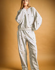 Sweetness Embroidered Sweatshirt