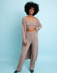 Casual Knit Boucle Lounge Ensemble