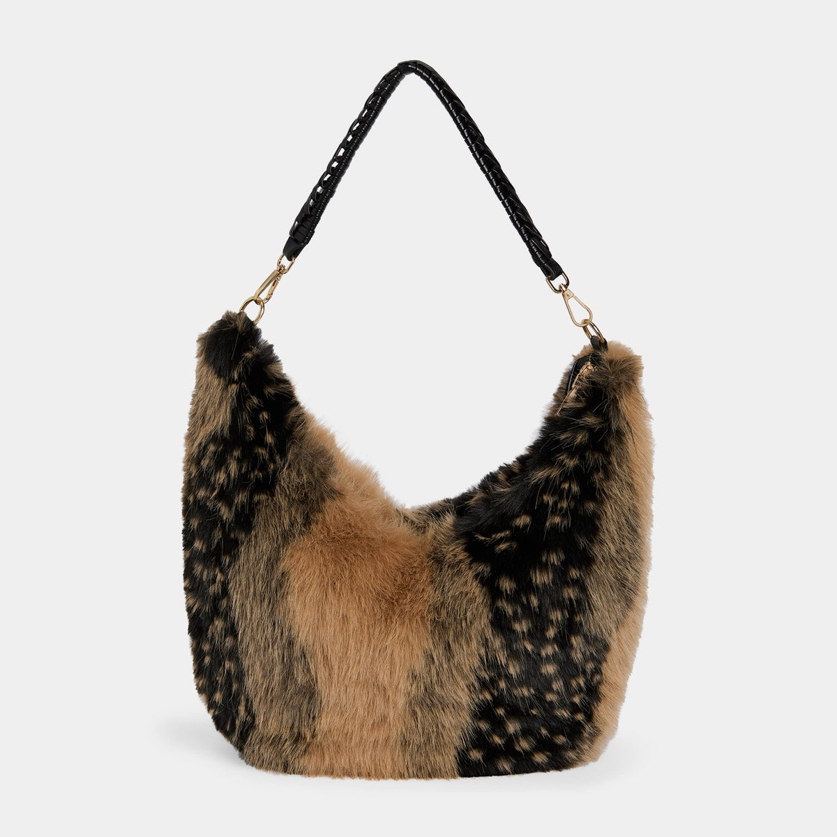 Galyna Faux Fur Hobo