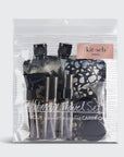 Refillable Ultimate Travel 11pc Set - Black & Ivory