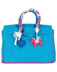 Horse & Tassle Charm w/ Scarf Bag/Purse Charm
