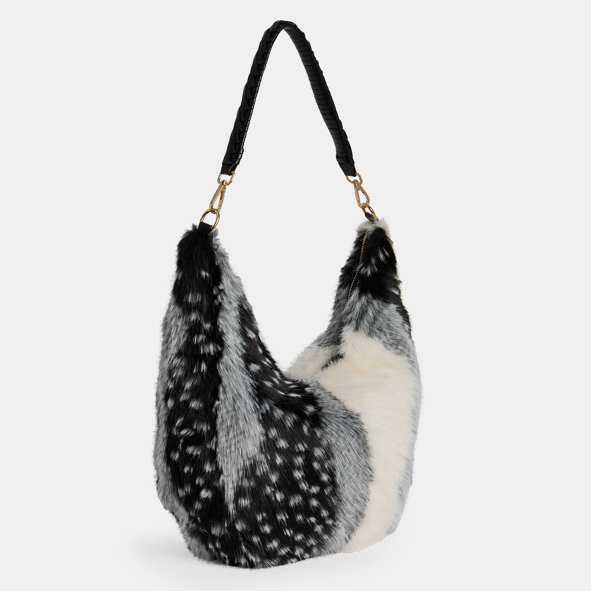 Galyna Faux Fur Hobo