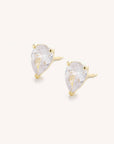 Emily Studs- Pear Cut