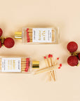 Festive As F*ck - Glass Bottle Matches, Christmas Gift, Red