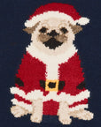 Santa Pug Knit Sweater