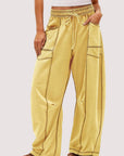 Tessa Wide-Leg Drawstring Pants