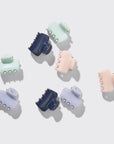 Recycled Plastic Mini Cloud Clips 8pc Set- Garden Bouquet