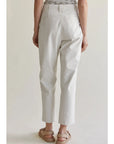 Marcello Linen Pleated Pant