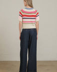 Waverly Knit Short Sleeve Sweater