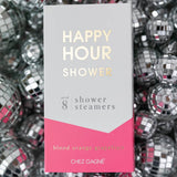 Happy Hour Shower Shower Steamers - Blood Orange Grapefruit - Set of 8 Tabs