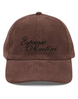'Espresso Martini' Corduroy Hat