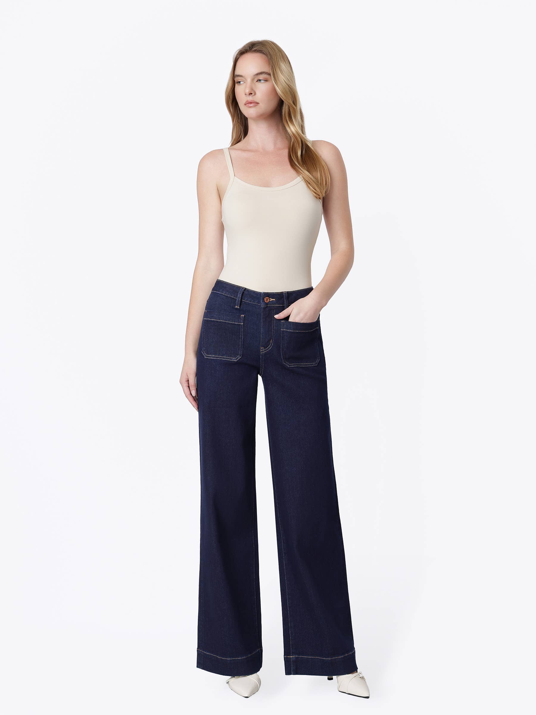Pauline Patch Pocket Wide Leg