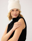 The Alpaca Beanie Arctic White