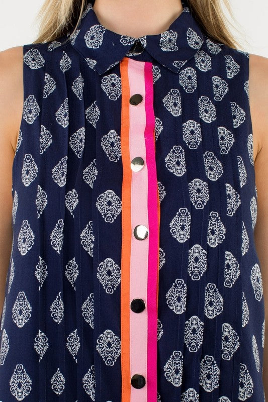 Bellina Button Dress