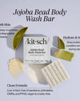 Jojoba Bead Exfoliating Body Wash Bar - sanitystyle