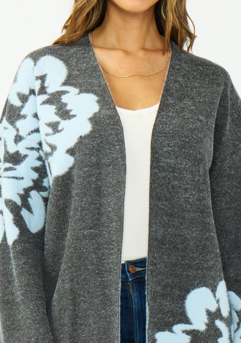 Ophelia Open Front Cardigan