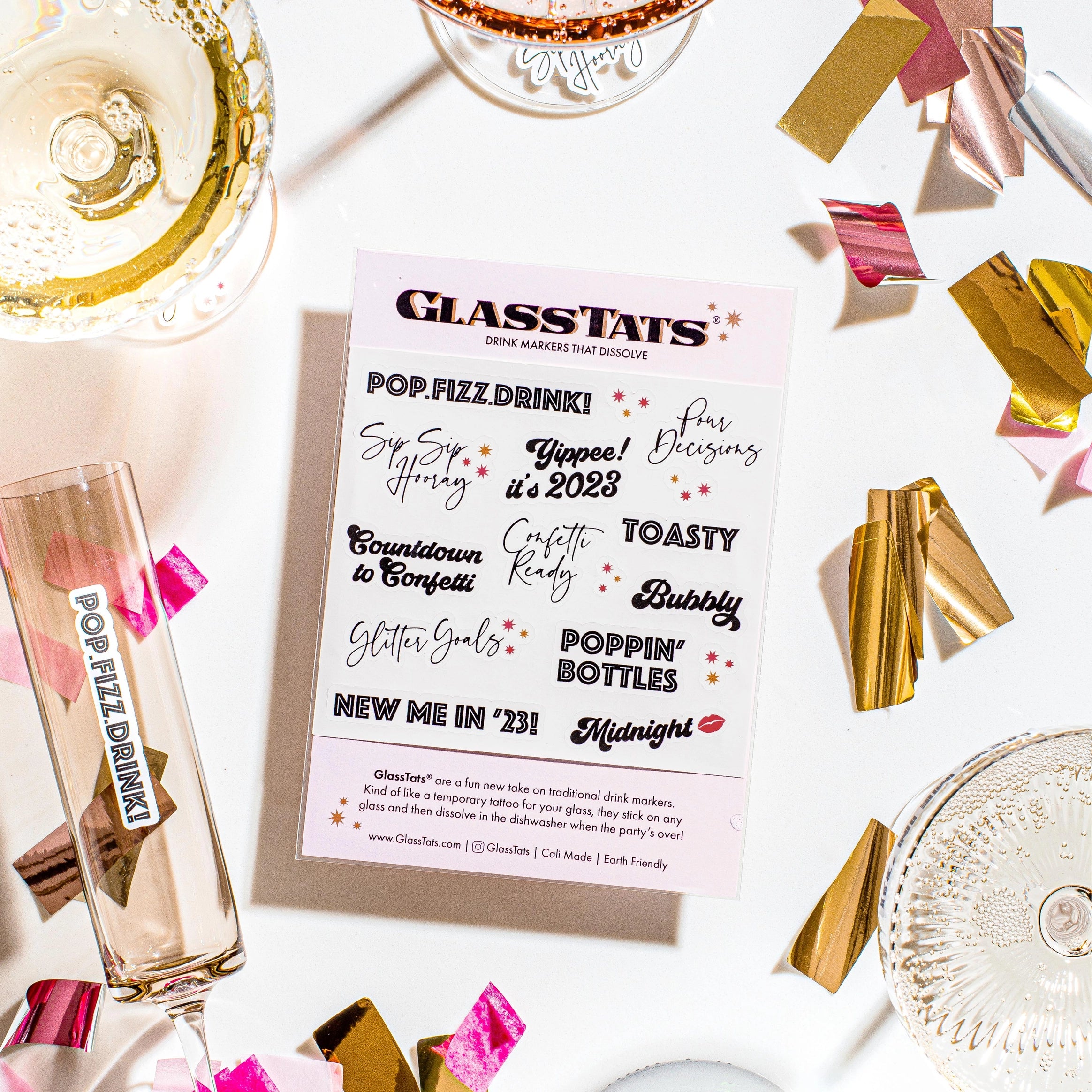 New Years Eve Drink Markers - Thumbnail 2