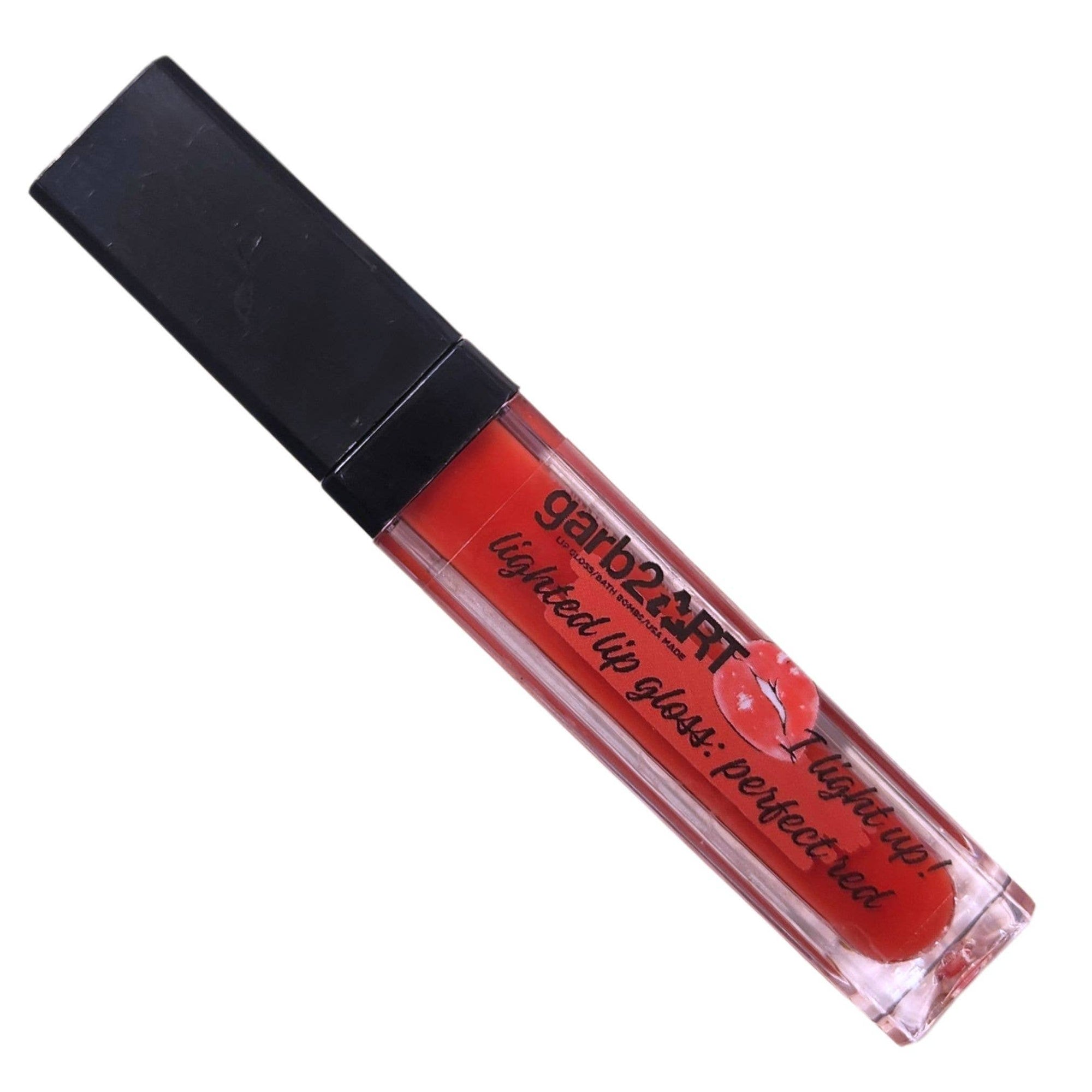 Lighted Lip Gloss | Perfect Red