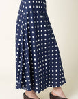 Marisa Polka Dot Maxi Skirt