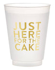 Gold Foil Frost Cup - Here for the Cake