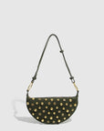 Studded Gromme Shoulder Bag