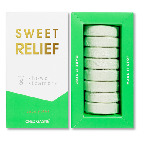 Sweet Relief Shower Steamers - Eucalyptus - Set of 8 Tabs