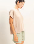 Reese Capped Sleeve Tee