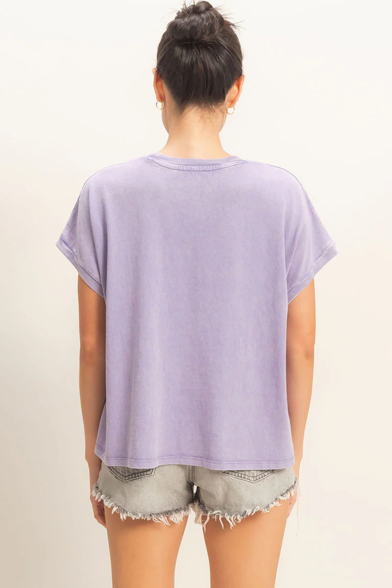 Reese Capped Sleeve Tee