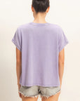 Reese Capped Sleeve Tee