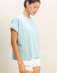 Reese Capped Sleeve Tee