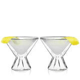 Double Walled Martini Glasses