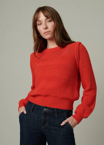 Joe's Jeans Elyse Crochet Sweater