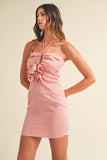 Angie Rosette Mini Dress