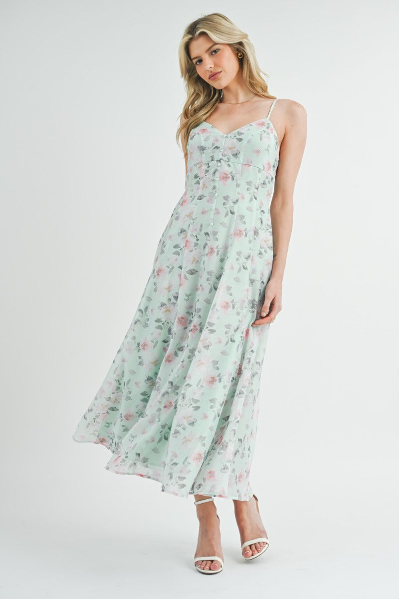 Paula Floral Maxi Dress